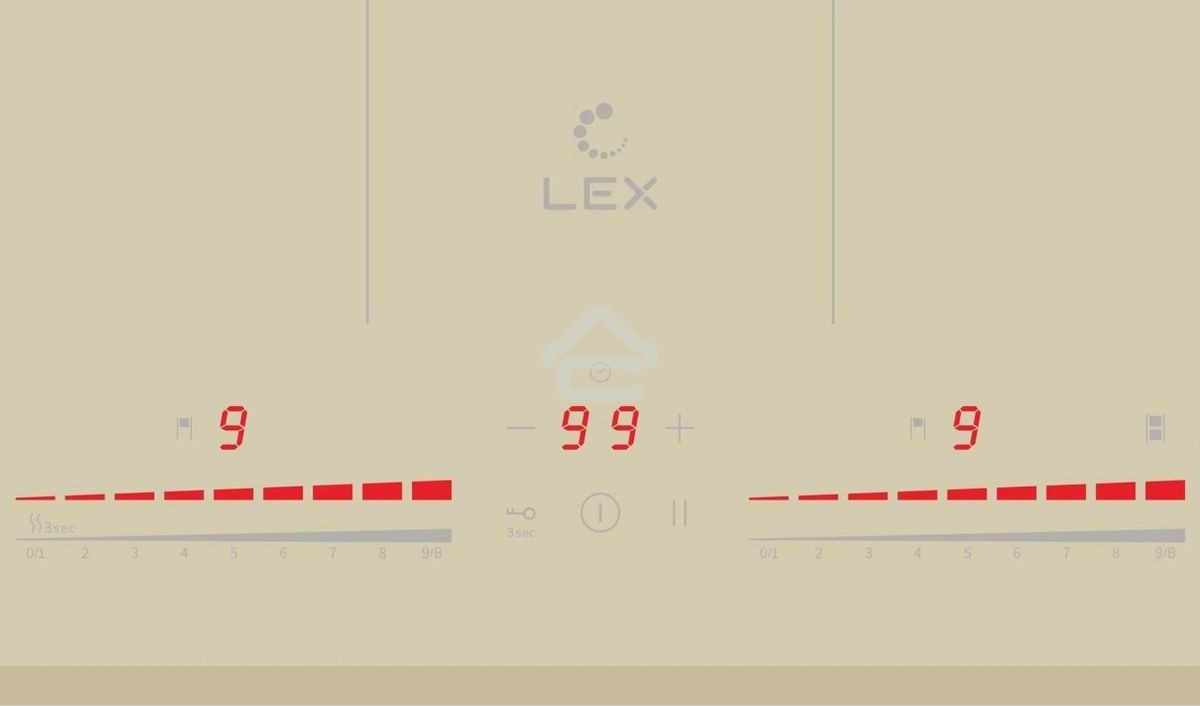 Индукционная варочная поверхность LEX EVI 641C IV слоновая кость