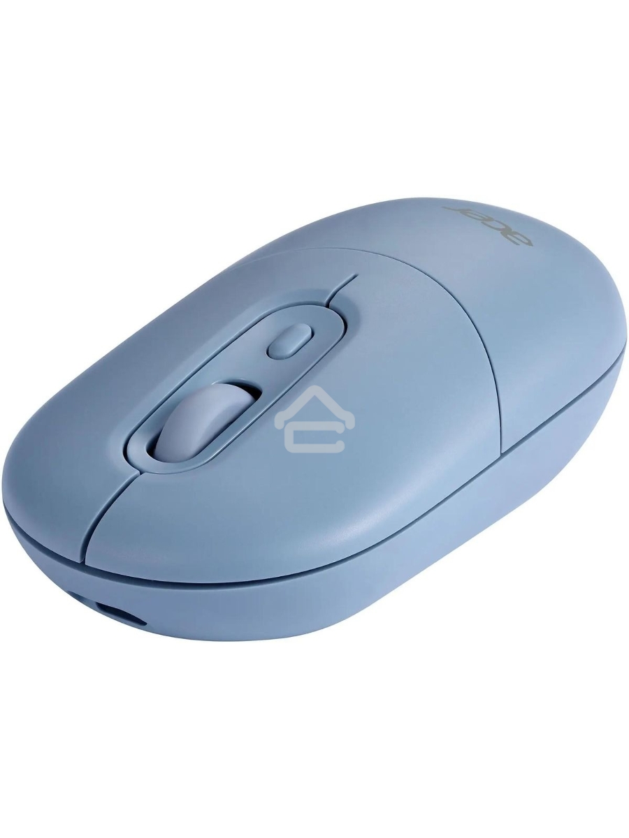 Мышь беспроводная Acer OMR301 синий, 1600 dpi, радиоканал, Bluetooth, USB, кнопки - 4