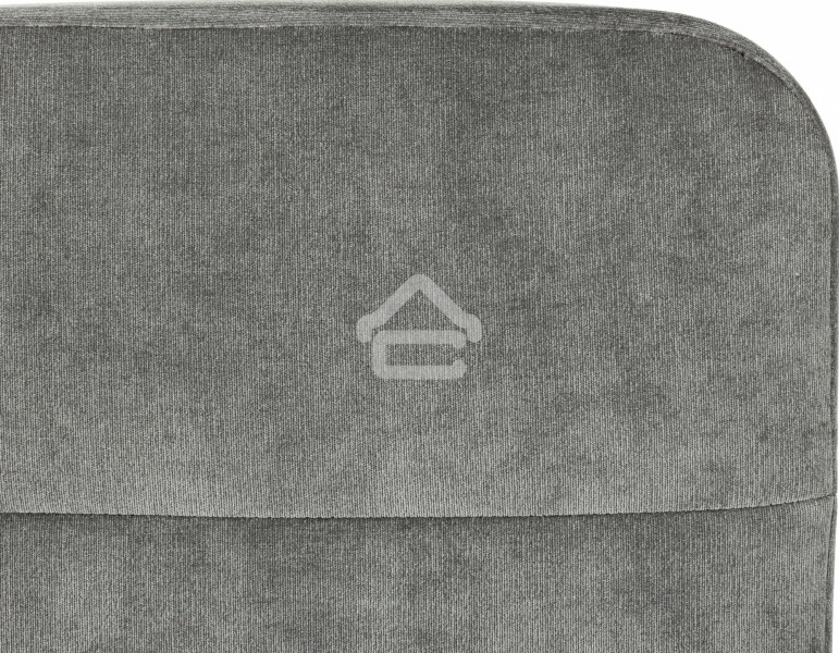 Кресло офисное Бюрократ Triest Fabric серый Light-19 крестов. металл черный