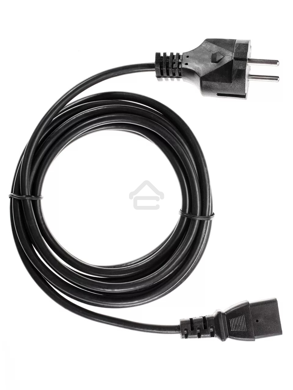 Кабель компьютер - розетка 3 м 220V (Европейский стандарт) VCOM/TELECOM