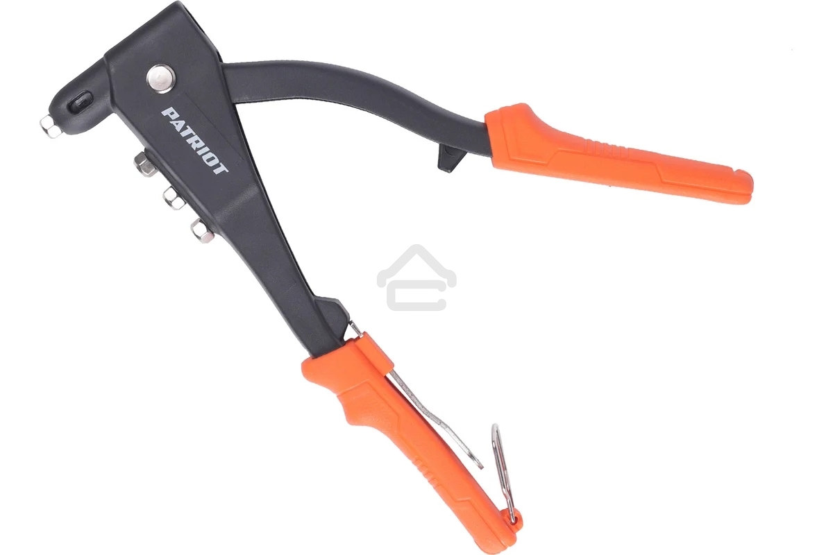 Заклепочник PATRIOT RP 270, усиленный литой корпус, набор заклепок (по 15шт х 2,4-3,2-4,0-4,8 мм)