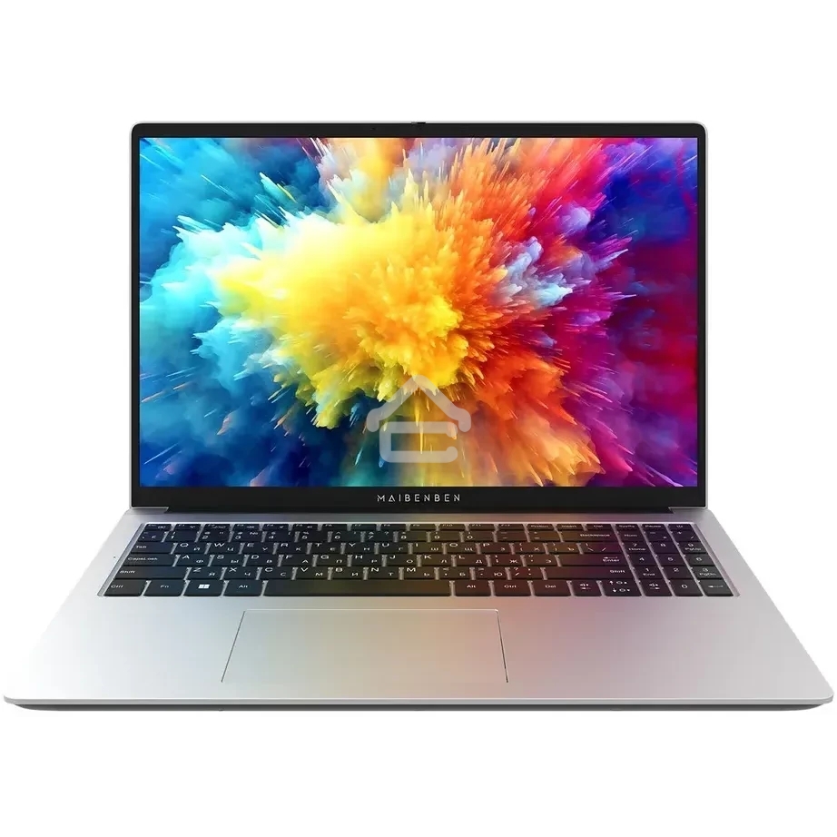 Ноутбук MAIBENBEN Medio M653 Ryzen 3 5400U 8Gb SSD 512Gb AMD Radeon Graphics 16 WUXGA IPS Cam 45.6Вт*ч Linux Серебристый M6531SB0LSRE0