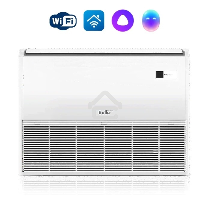 Внутренний блок напольно-потолочной сплит-системы Ballu BLC_CF/in-24HN1_21Y 24000 BTU, 70 м², 42 дБ, охлаждение, обогрев, осушение, белый