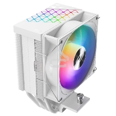 Кулер PCCooler R400 ARGb белый 92мм алюминий+медь 2200rpm 30db 4-pin 180W 133мм