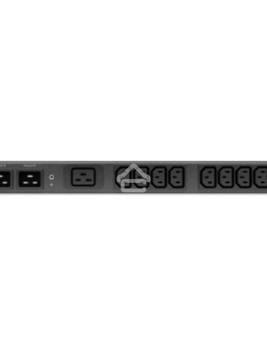 Стоечный автоматический переключатель ввода резерва APC Rack ATS, 230V, 16A, C20 in, (8) C13 (1) C19 out
