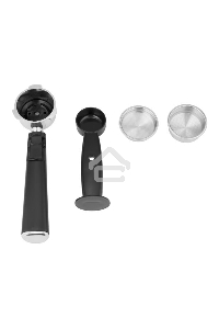 Кофеварка рожковая Centek CT-1167 черный/серебристый, исп. кофе - молотый, 1.6 л, 850 Вт, 20 бар.