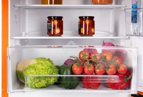 Холодильник Nordfrost NRB 164NF OR оранжевый двухкамерный 238/105 л морозилка снизу