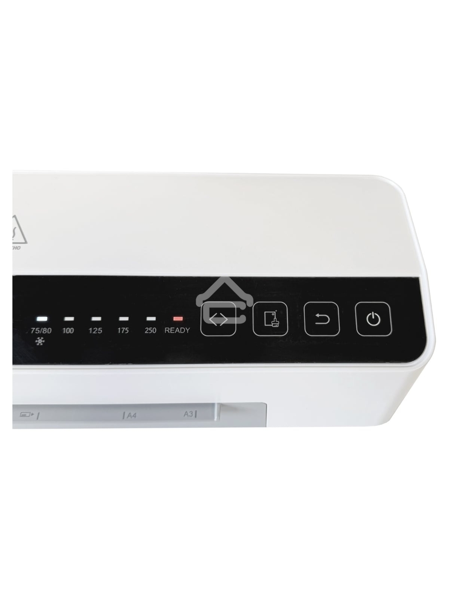 Ламинатор Office Kit L3306N белый/черный A3 (75-250мкм) 100см/мин (6вал.) хол.лам. лам.фото реверс