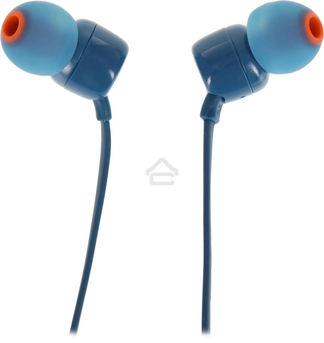 Наушники JBL Tune 110, 3.5 мм, внутриканальные, синий