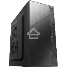 Компьютерный корпус с блоком питания 450Вт. Case Forza mATX case, black, w/PSU 450W 12cm, w/2xUSB 2.0, w/2xUSB 3.0, w/1xType-C (USB 2.0), w/pwr cord, w/o FAN