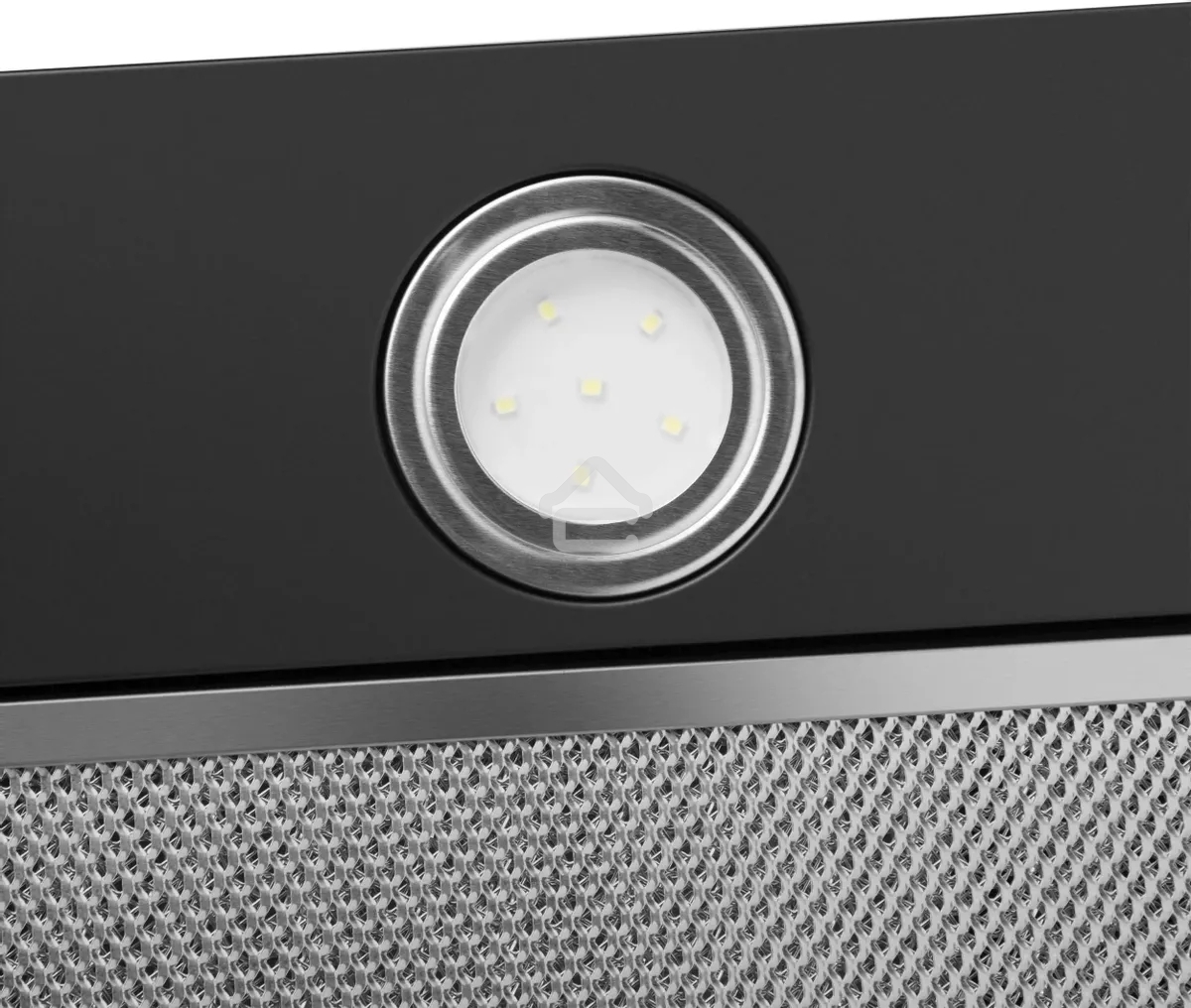 Вытяжка встраиваемая HOMSair Fleet 60 черный, 59.8 см, 520 куб. м/ч, 50 дБ