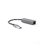 Кабель-переходник USB 3.0 (Am) --> LAN RJ-45 Ethernet 1000 Mbps, Aluminum Shell,Telecom <TU312M>