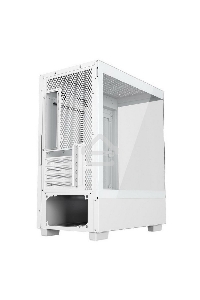 Компьютерный корпус Powercase Vision Micro M, Tempered Glass, белый, mATX  (CVMMW-L0)