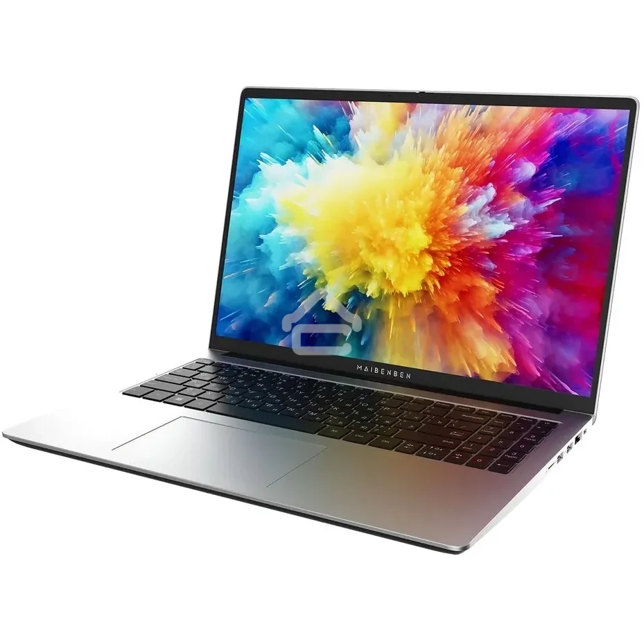 Ноутбук MAIBENBEN Medio M653 Ryzen 3 5400U 8Gb SSD 512Gb AMD Radeon Graphics 16 WUXGA IPS Cam 45.6Вт*ч Linux Серебристый M6531SB0LSRE0