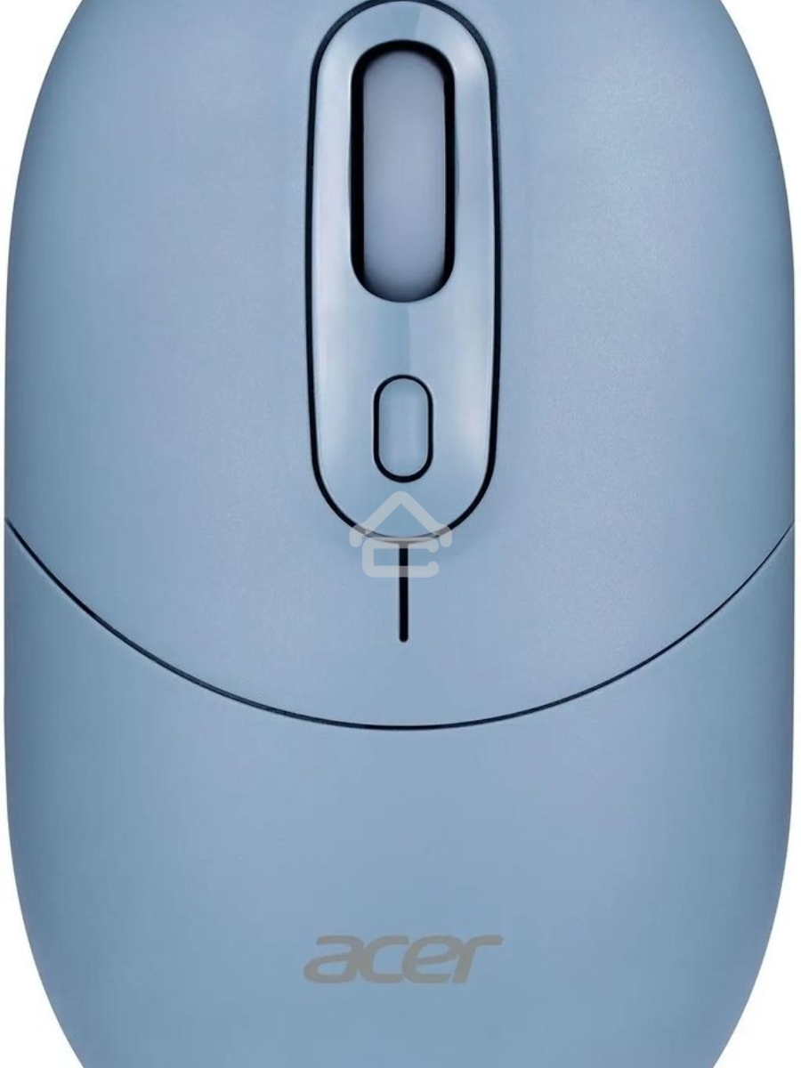 Мышь беспроводная Acer OMR301 синий, 1600 dpi, радиоканал, Bluetooth, USB, кнопки - 4