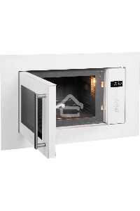 Микроволновая печь встраиваемая HIBERG VM 6502 W белый, 20 л, 700 Вт, переключатели - сенсор