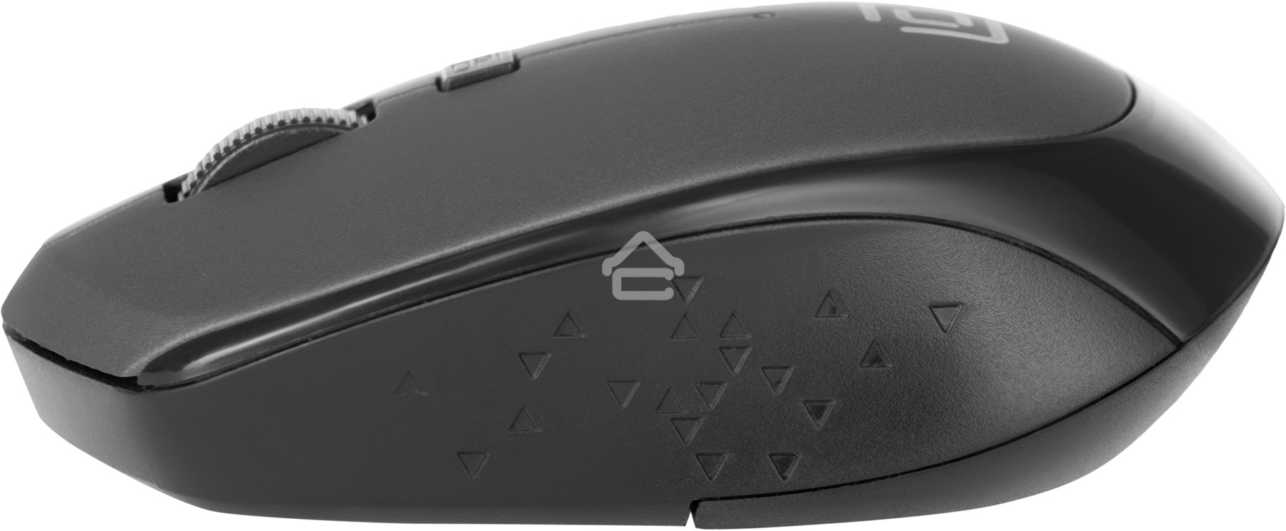 Мышь беспроводная Oklick 488MW серый/черный, 1600 dpi, радиоканал, USB, кнопки - 4