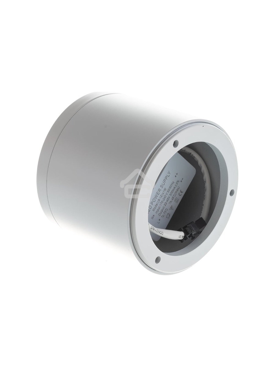 Светильник GAUSS HD025 led накладной с рассеивателем 10w белый 3000k 88х75мм 1/30