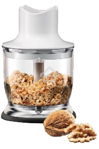 Блендер погружной Braun MQ3045 APERITIVE 700Вт белый/синий