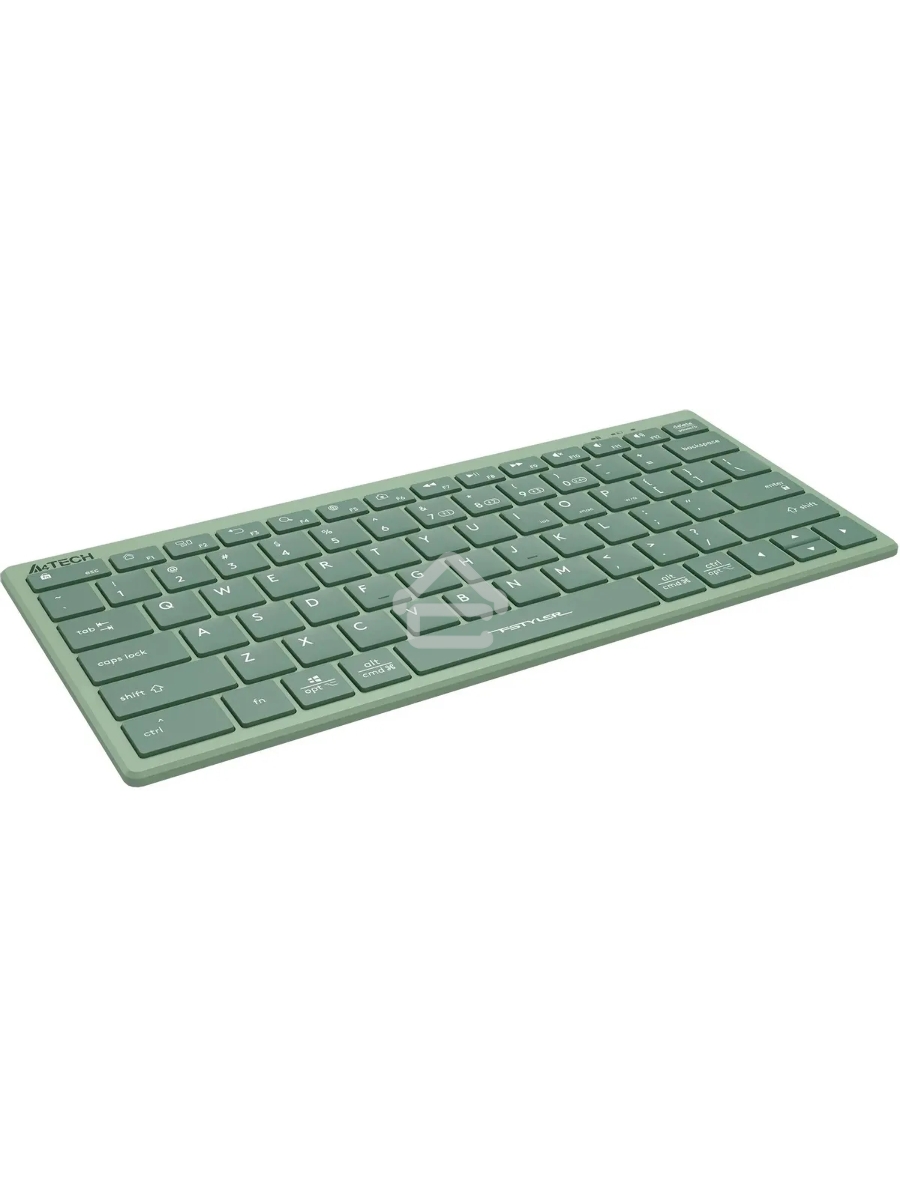 Клавиатура A4Tech Fstyler FBX51C зеленый USB беспроводная BT/Radio slim Multimedia