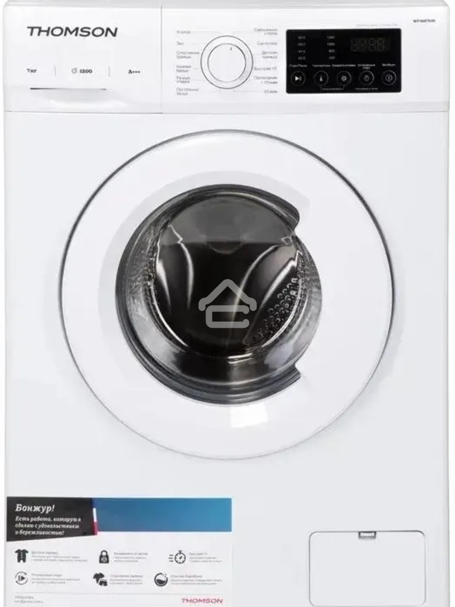 Стиральная машина Thomson WF30E7U01 белый, загрузка фронтальная 7 кг, 1200 об/мин, класс: A+++