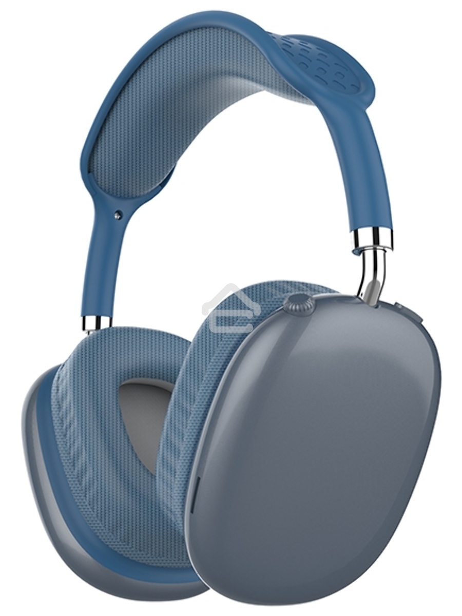Гарнитура Bluetooth QUMO Emotion (ВТ 0092)  MicroSD  AUX  накладная  Bluetooth 5.3  360 мА  10ч  cиняя