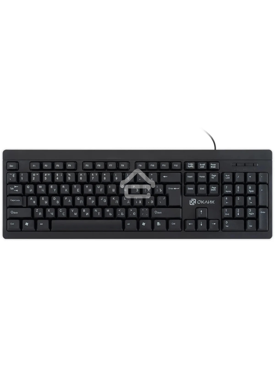 Клавиатура Oklick 95M (1788106) проводная, USB, черный