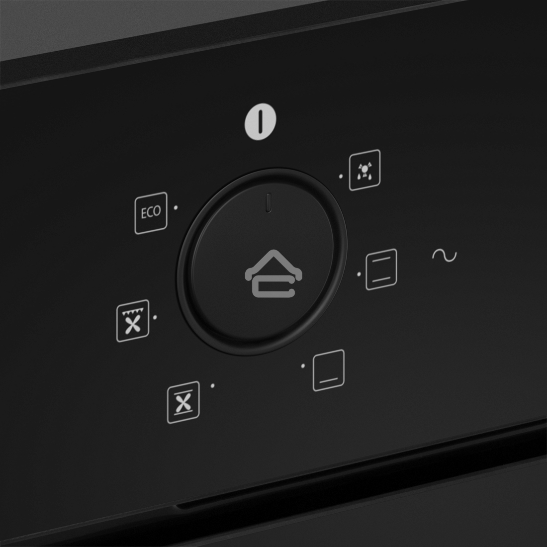 Духовой шкаф электрический HOMSair OEF606BK2 черный