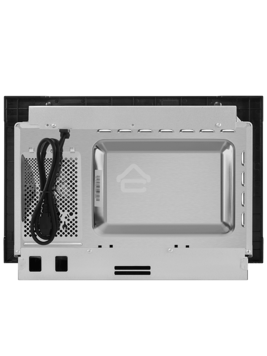 Микроволновая печь встраиваемая Maunfeld MBMO820MS03 нержавеющая сталь, 20 л, 1250 Вт, переключатели - поворотный механизм