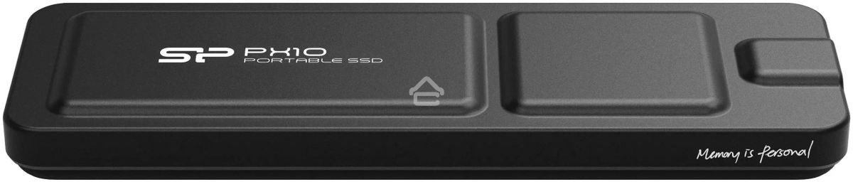 Внешний накопитель SSD 512Gb Silicon Power PX10, External, USB TypeC 3.2, черный, read/write 1050/1050 Mb/s