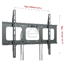 Стойка для телевизора Cactus CS-VM-ST04H черный 37