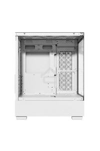 Компьютерный корпус Powercase Vision Micro M, Tempered Glass, белый, mATX  (CVMMW-L0)