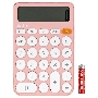 Калькулятор настольный Deli EM124PINK розовый 12-разр.
