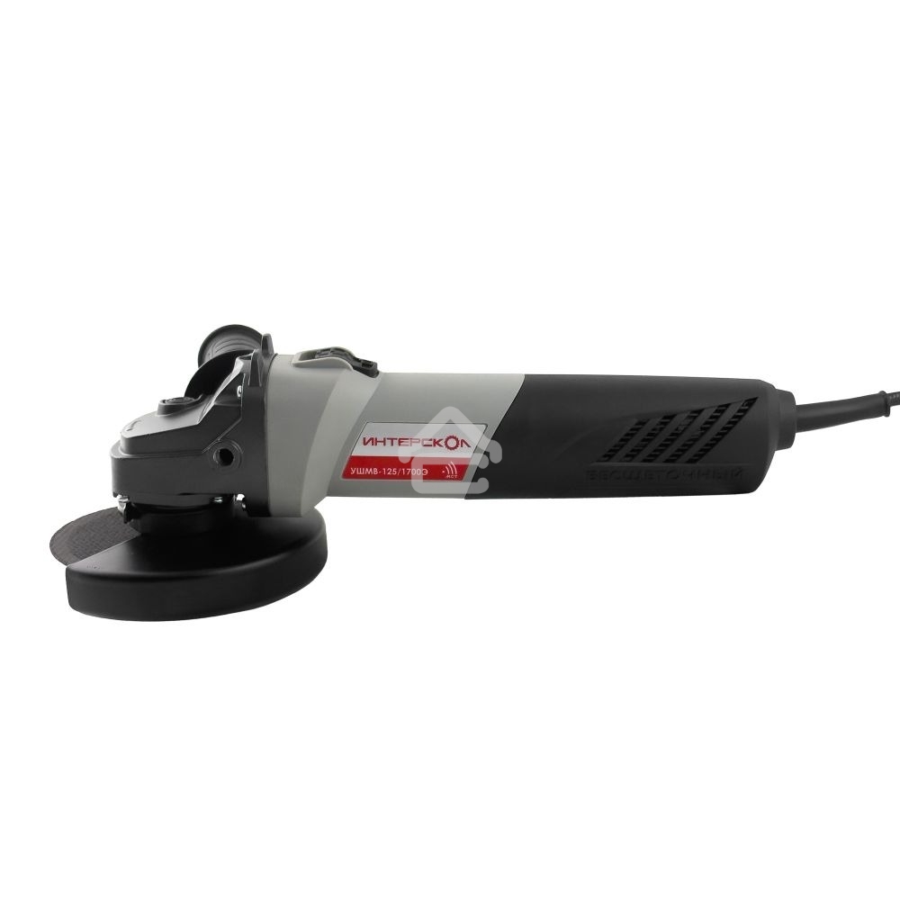 Угловая шлифовальная машина Интерскол УШМВ-125/1700Э 1700Вт 10000об/мин рез.шпин.:M14 d=125мм (912.0.0.40)
