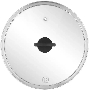 Крышка Rondell Handy RDA-1687 d=26см крыш.прозрачный руч.черная