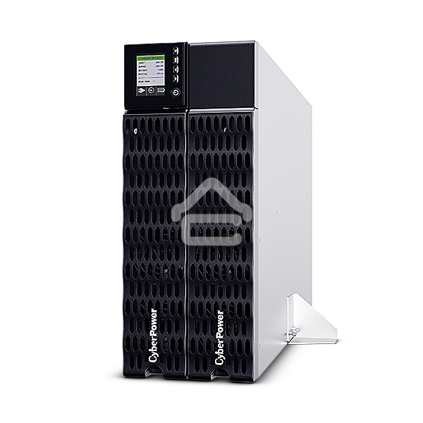 Источник бесперебойного питания CyberPower OL10KERTHD Online 10000VA/10000W USB/RS-232/Dry/EPO/SNMPslot/BM/ENV/RJ11/45/ВБМ (6 IEC С13, 1 IEC C19, terminal)