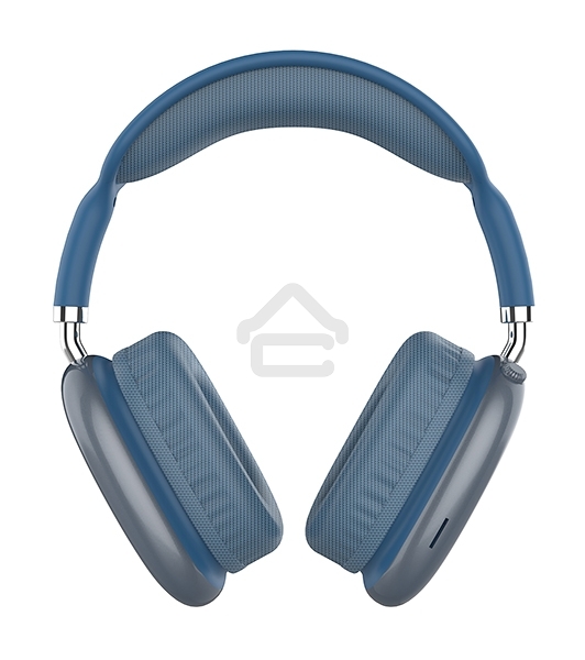 Гарнитура Bluetooth QUMO Emotion (ВТ 0092) MicroSD AUX накладная Bluetooth 5.3 360 мА 10ч cиняя