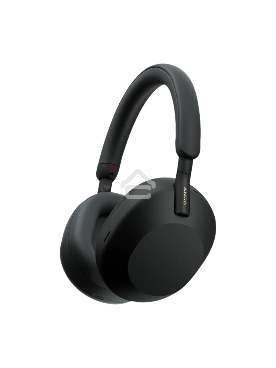 Гарнитура мониторные Sony WH-1000XM5 1.2м черный беспроводные bluetooth оголовье (WH1000XM5/B)