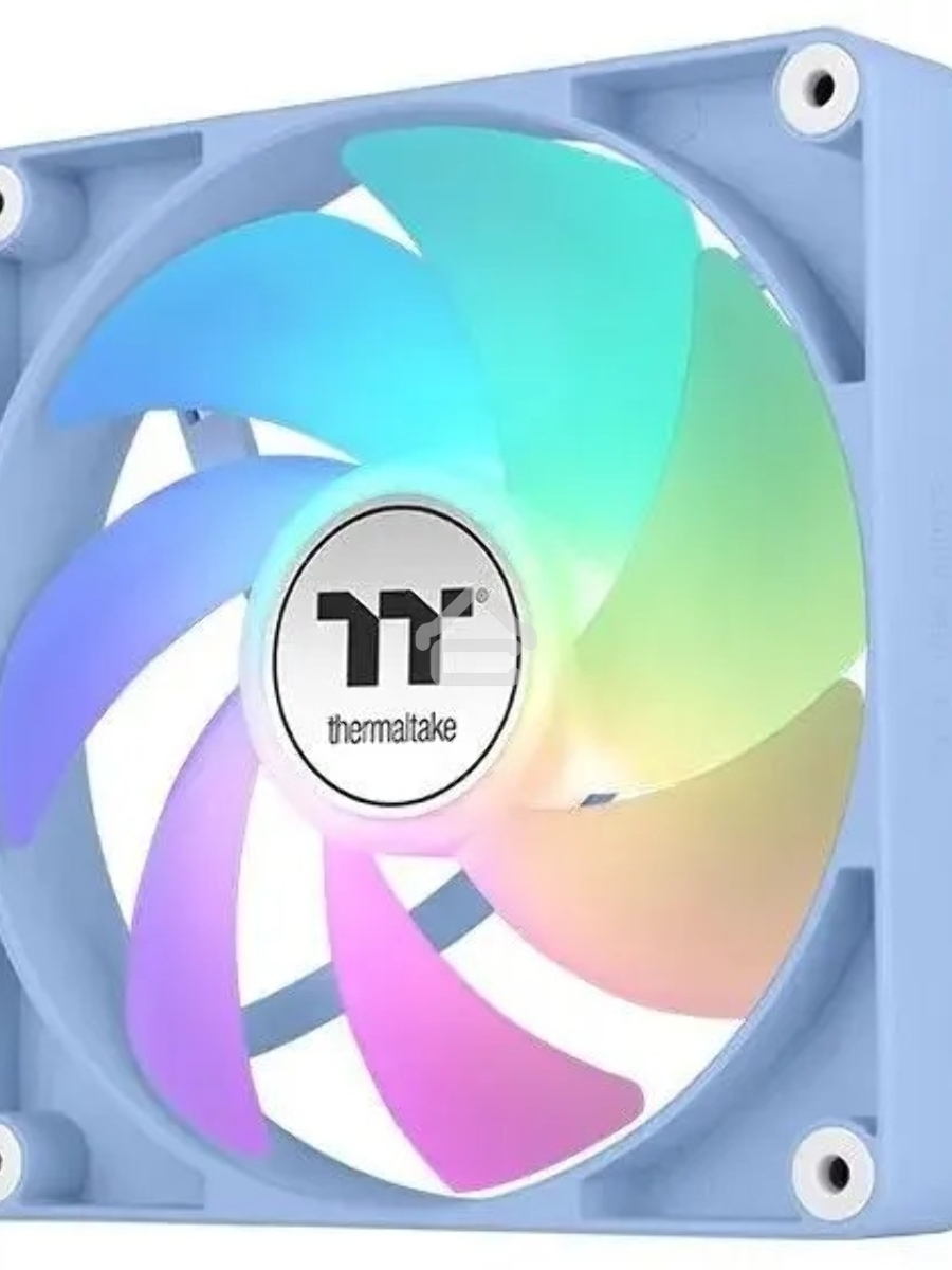 Комплект вентиляторов для корпуса Thermaltake CT120 ARGB (2 шт.) голубой, 120 мм, 2000 об/мин, 25.8 дБ, 4 pin