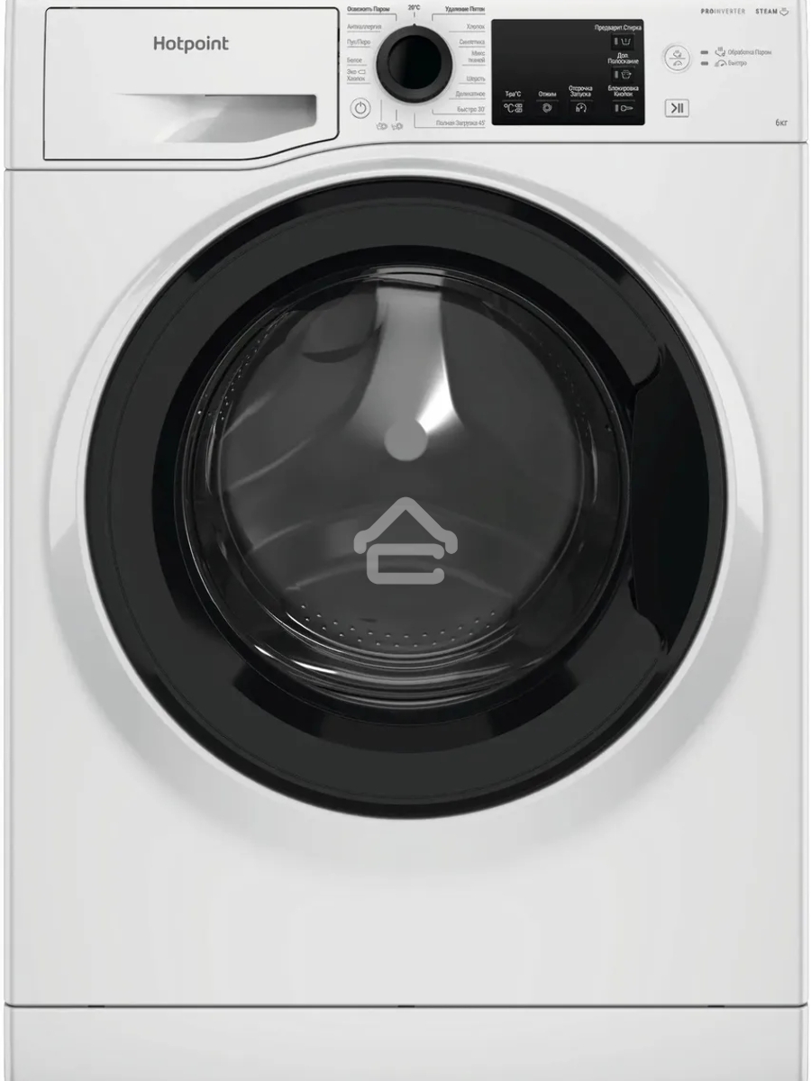 Стиральная машина Hotpoint NSB 6039 K VE RU белый, загр. фронтальная макс.: 6 кг 1000 об/мин класс: А