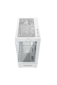 Компьютерный корпус Powercase Vision Micro M, Tempered Glass, белый, mATX  (CVMMW-L0)