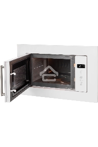 Микроволновая печь встраиваемая HIBERG VM 6502 W белый, 20 л, 700 Вт, переключатели - сенсор