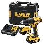 Дрель-шуруповерт DeWalt DCD777M2T, Аккумуляторная, 18В, 2 АКБ, Кейс