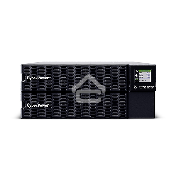 Источник бесперебойного питания CyberPower OL10KERTHD Online 10000VA/10000W USB/RS-232/Dry/EPO/SNMPslot/BM/ENV/RJ11/45/ВБМ (6 IEC С13, 1 IEC C19, terminal)