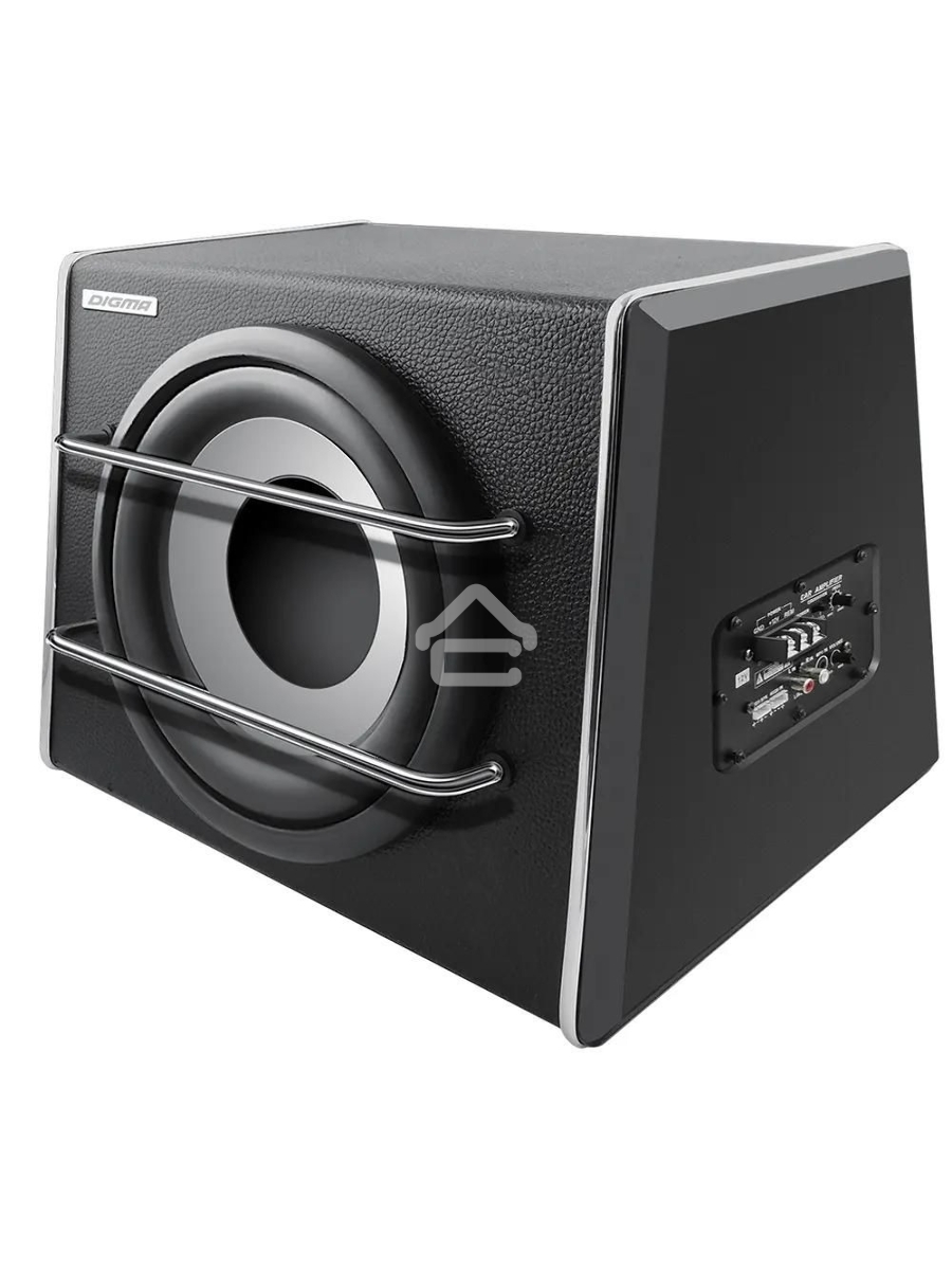 Сабвуфер автомобильный Digma DCS-100 220Вт активный (25см/10