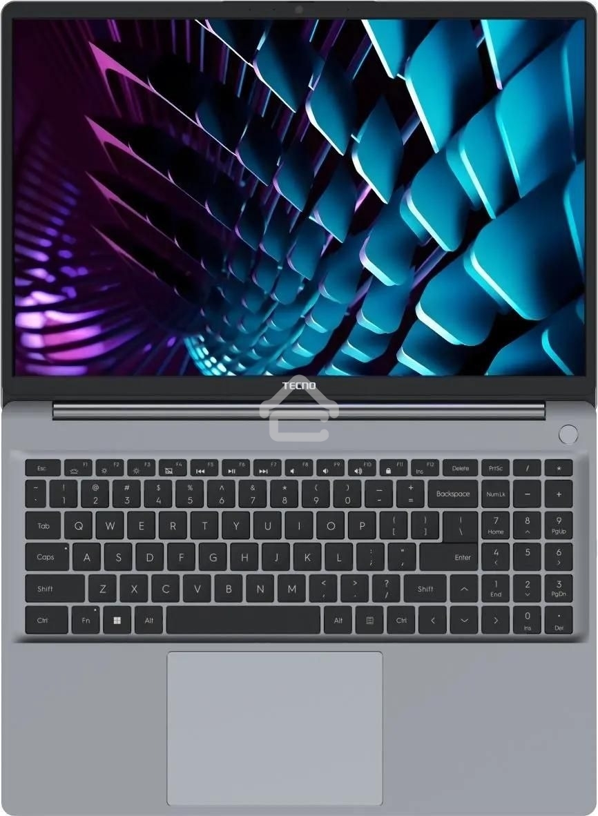 Ноутбук Tecno MegaBook K16SDA серый Ryzen 5 7430U 16Gb SSD1Tb AMD Radeon Graphics 16