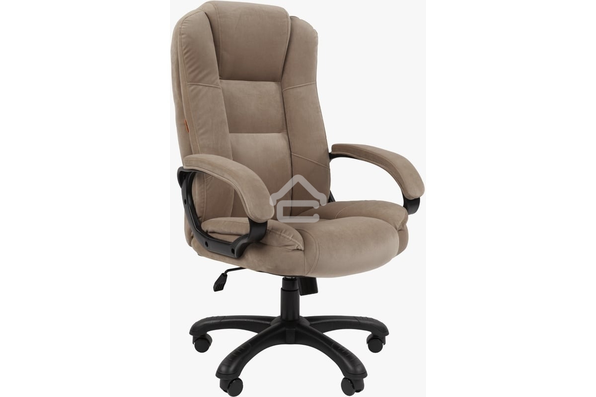Кресло офисное Chairman Home 600 ткань Т-10 бежевый Россия