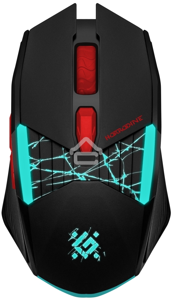 Мышь беспроводная Defender Horrodine GM-237 черный, 3200 dpi, радиоканал, USB, кнопки - 6