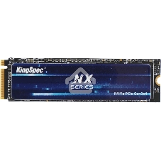 Накопитель SSD KingSpec NX-512, 512Gb, PCIe 3.0 x4, M.2 2280, NVMe, R/W 3400/3100