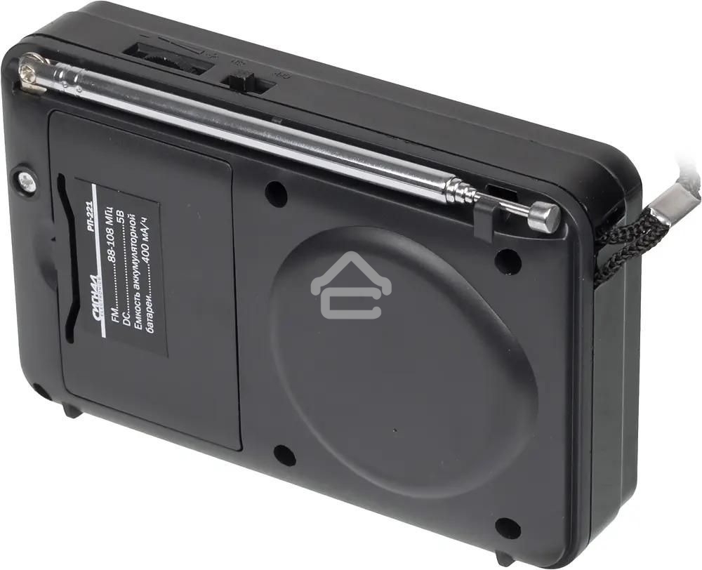 Радиоприемник Сигнал РП-221, USB, SD, дисплей